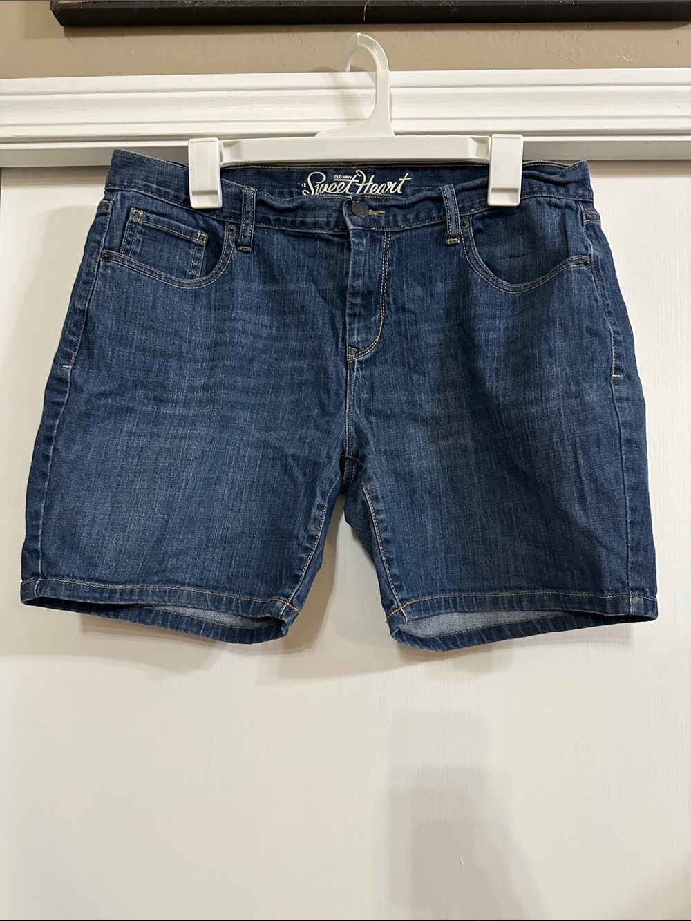 Old Navy Women's Dark Blue Denim Jean Shorts